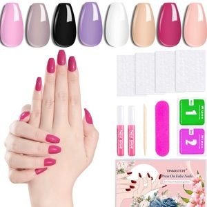 TINKRSTUFF Press On False Nails